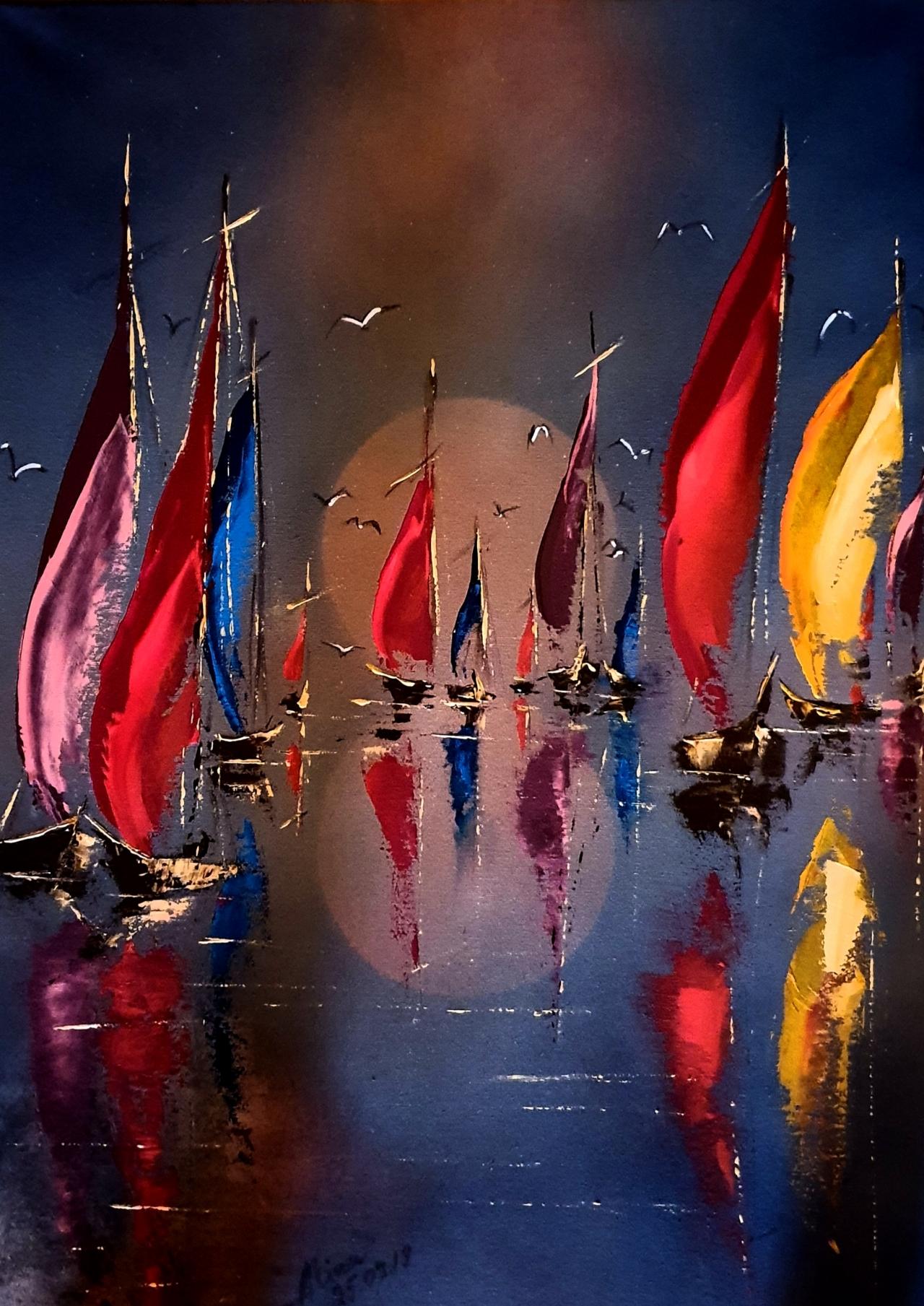 ArteDiAlina.com painting: all kind of feelings